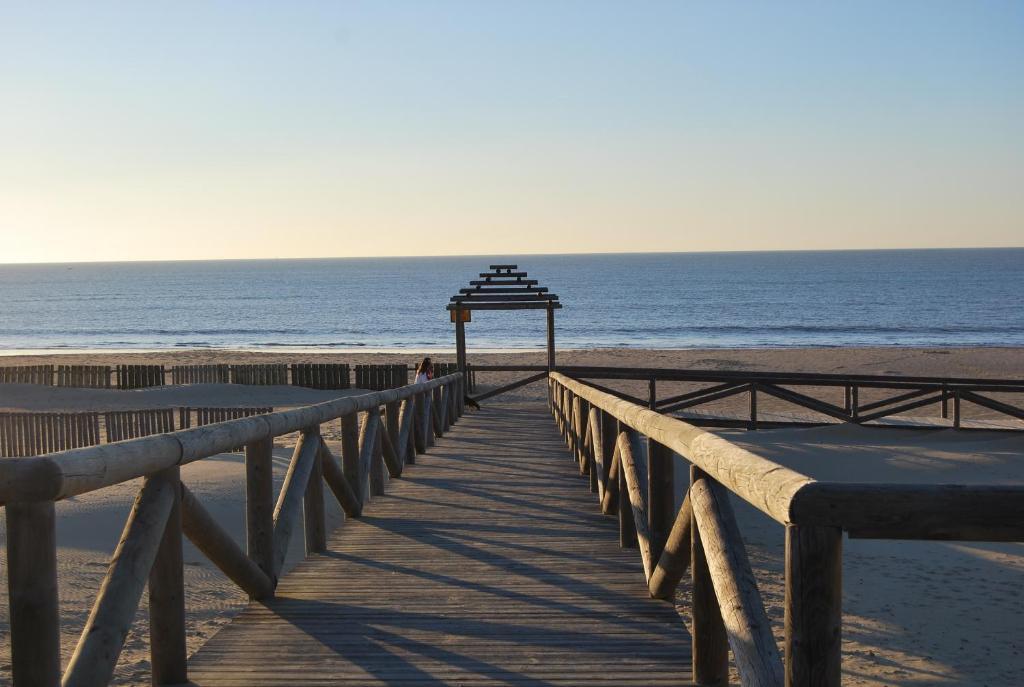 Tranvia Beach House Chipiona Bagian luar foto