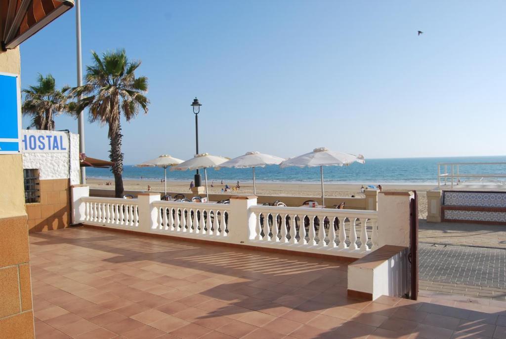 Tranvia Beach House Chipiona Bagian luar foto